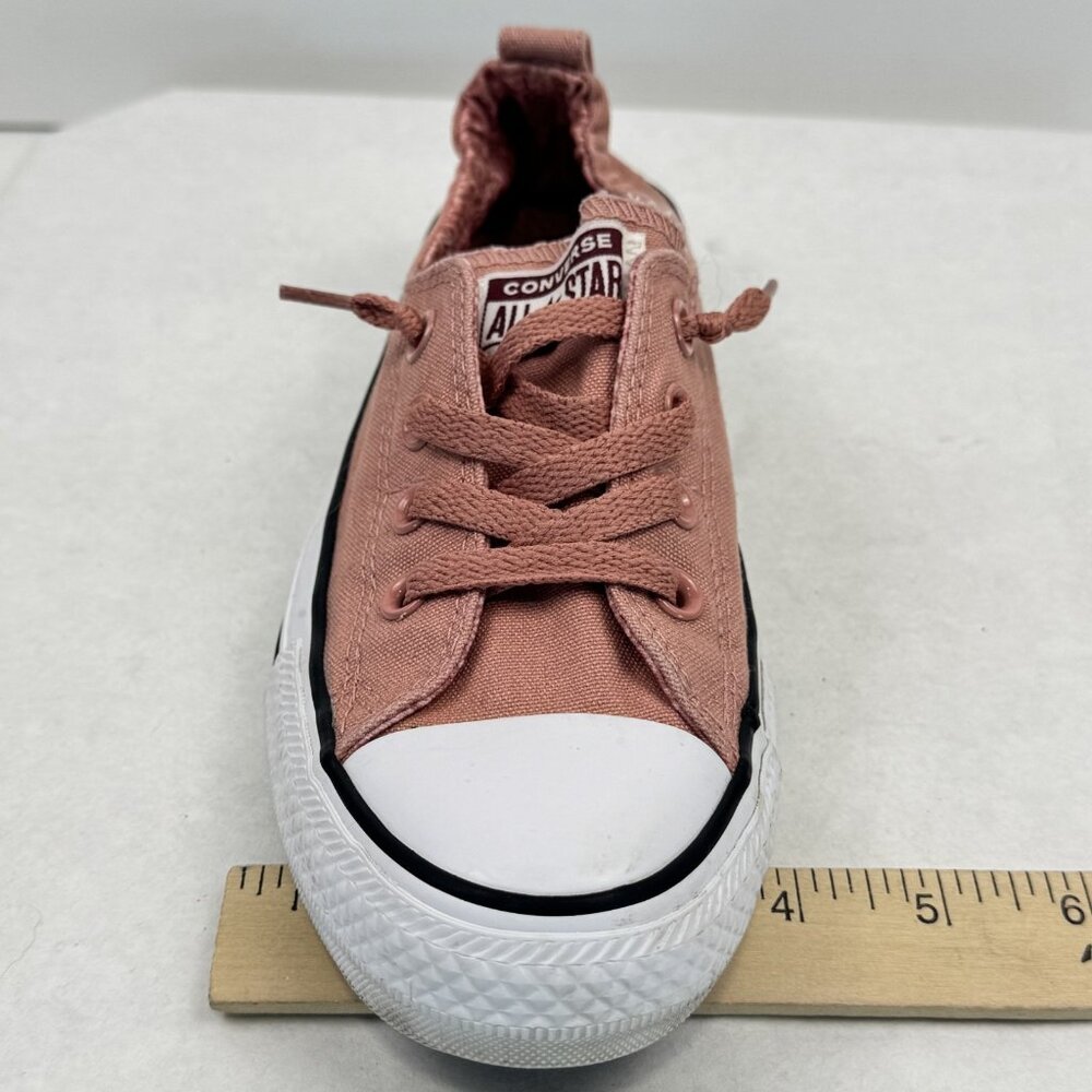 Converse All Star Chuck Taylor Womens 7-8 Mens 6 Low Top Sneakers Salmon Canvas - Picture 12 of 14